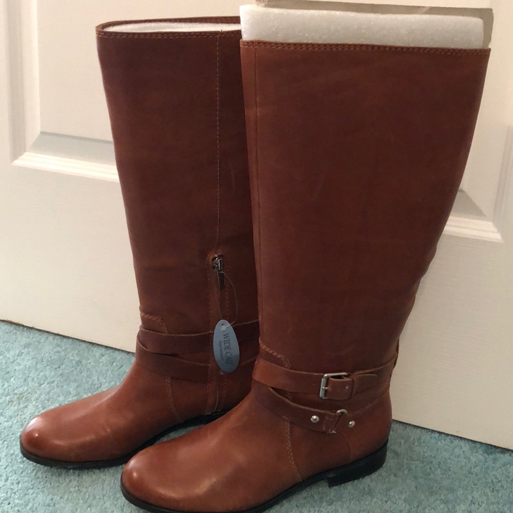 Enzo angiolini wide calf riding boots